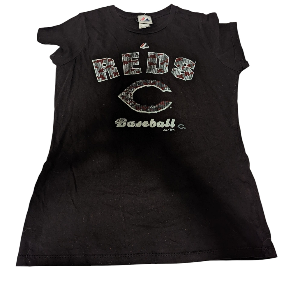 Majestic‎ Women's Cincinnati Reds shirt size large